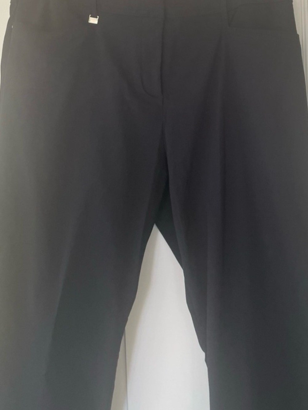 Classic Black Dress Pants Slim Leg